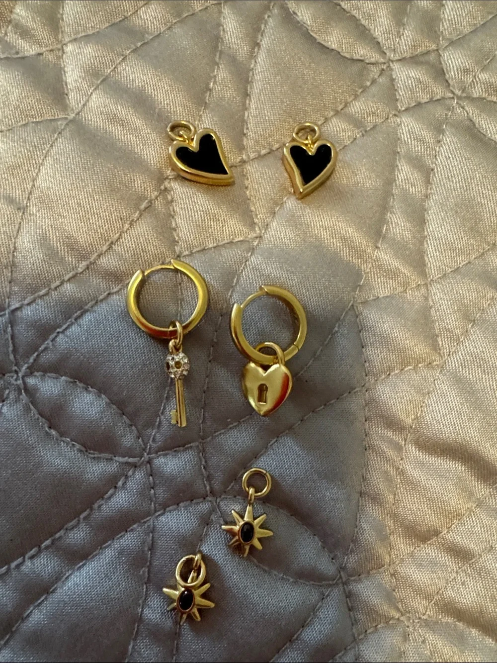 J. Crew pair gold